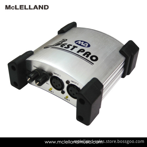 Dual Channels Microphone Preamp